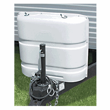 Picture of Camco 20/30LBS Propane Tank Cover, Polar White Part# 06-0631   40542