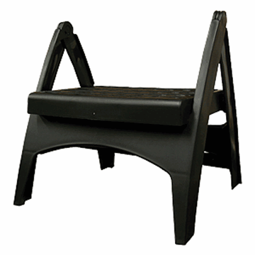 Picture of QUICK FOLD STOOL - BLACK Part# 43500 8530-02-3730 CP 572