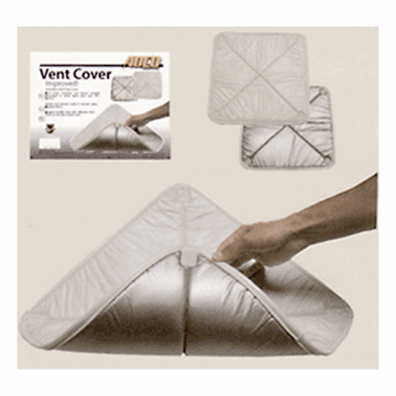 Picture of Adco Roof Vent Cover 18" x 18", White/Silver Part# 01-3365   7172 
