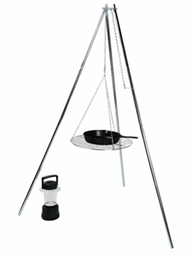 Picture of Camco Tripod Camp Grill W/Lantern Holder Part# 03-1478   51078