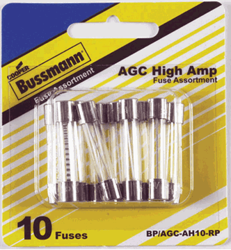 Picture of Bussman Assort. AGC Glass Fuse Kit Part# 69-8468   BP/AGC-AH10-RP