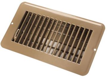 Picture of Jr Products 4"x8" Heating/Cooling Register Part# 22-0479   02-28975