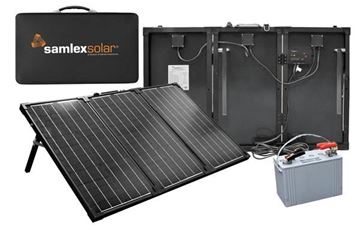 Picture of Samlex America Portable Solar Kit 90 Watt Part# 19-6427   MSK-90