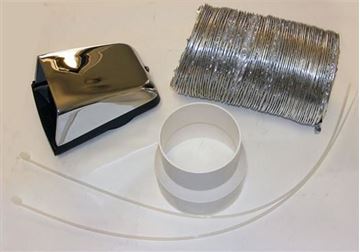 Picture of OUTSIDE VENT KIT, CHROME Part# 63970 18-1063 CP 362
