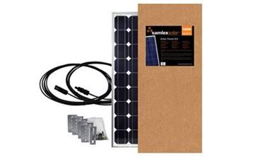 Picture of Samlex America Solar Kit 100W/5.81 Amp Part# 19-6423   SSP-100-KIT